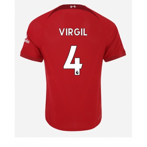 Liverpool Virgil van Dijk #4 Hjemmedrakt 2022-23 Kortermet Liverpool Virgil van Dijk #4 Hjemmedrakt 2022-23 Kortermet